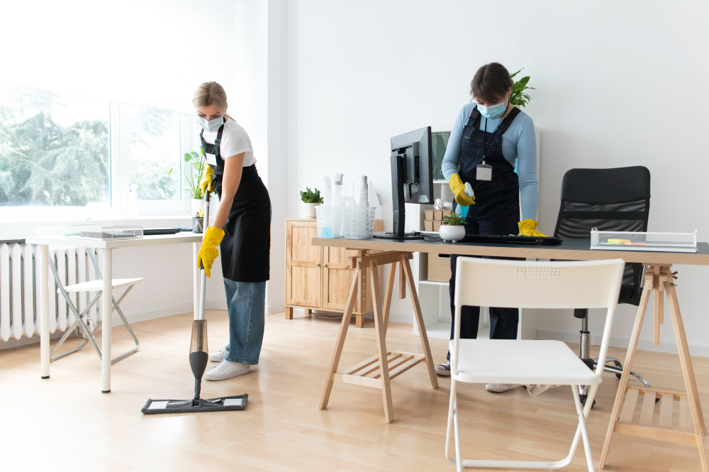 Clean commercial office