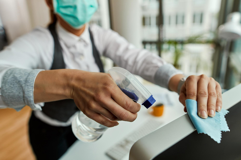 Medical practice cleaning